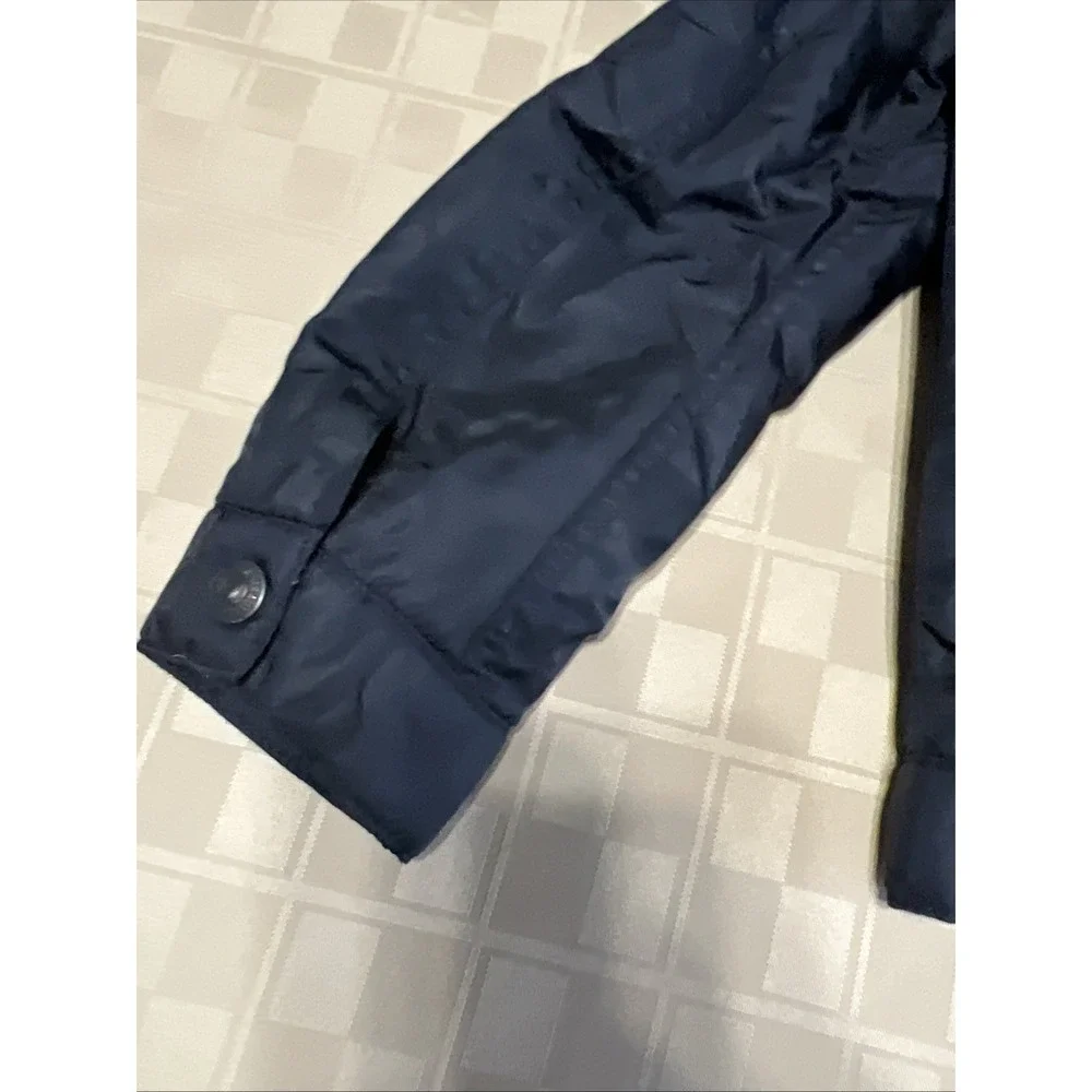 Levis Youth Boys Bomber Jacket Coat Size 7 Black‎ Snap Buttons Lightweight EUC